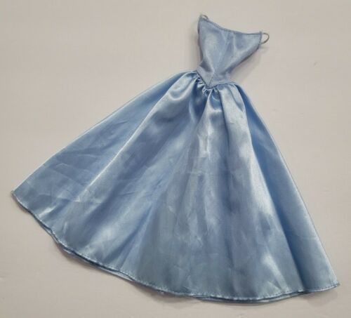 Disney Doll Clothes Cinderella Light Blue Full Ball Gown Only Replacement