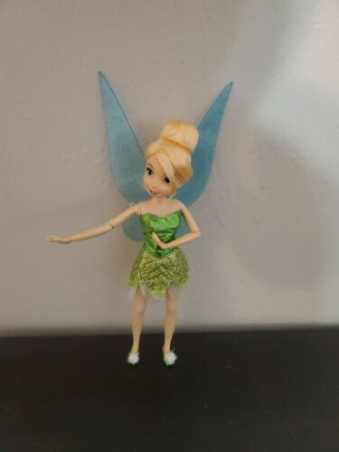 Disney Store Tinker Bell Classic Doll 10” Tinker Bell Peter Pan New In Box