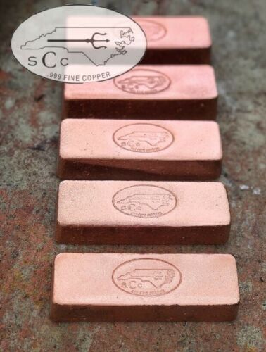 1 Kg .999 Fine Copper By Silver Coast Copper (2.2 Lbs , 35.2 Oz)