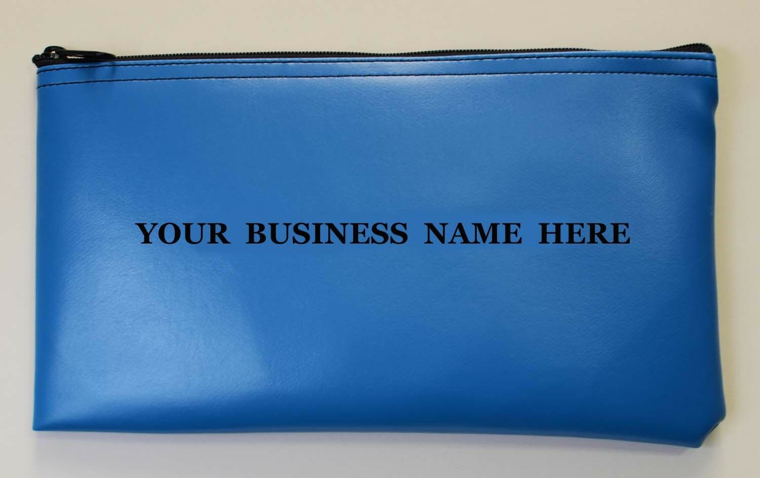 Personalized Business Bank Deposit Bag Printed Custom Money Bag Zipper Wallet