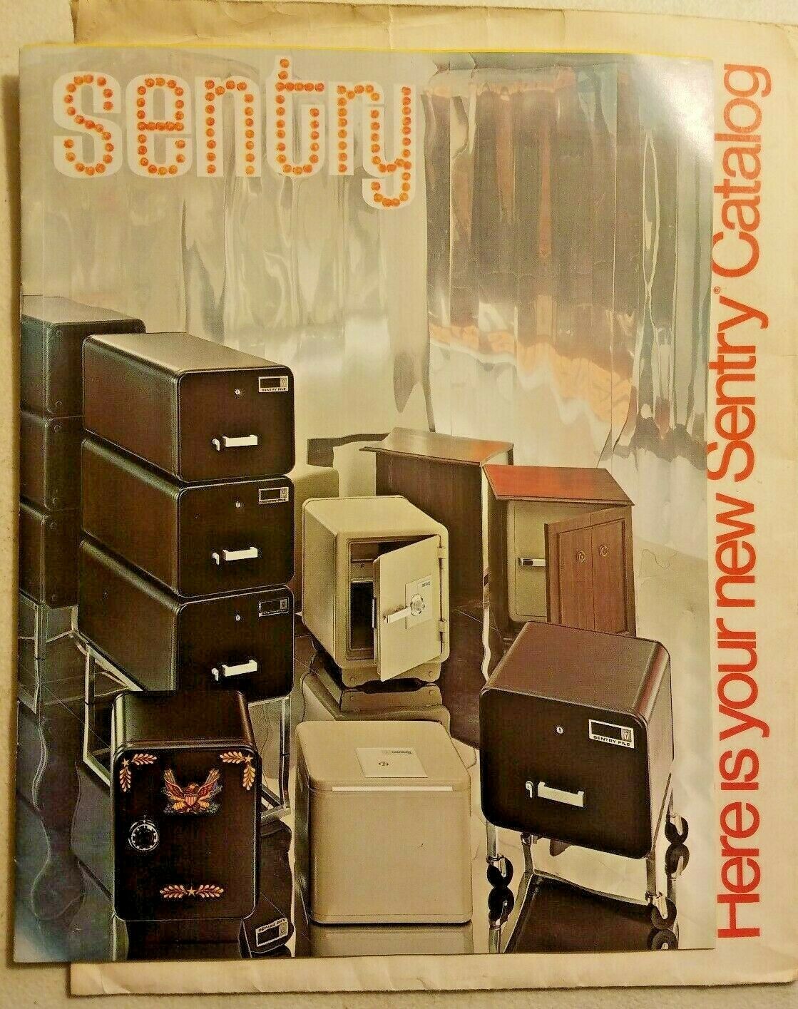 Vintage 1972 Sentry Safe Catalog W/price List In Original Envelope Safes & Locks