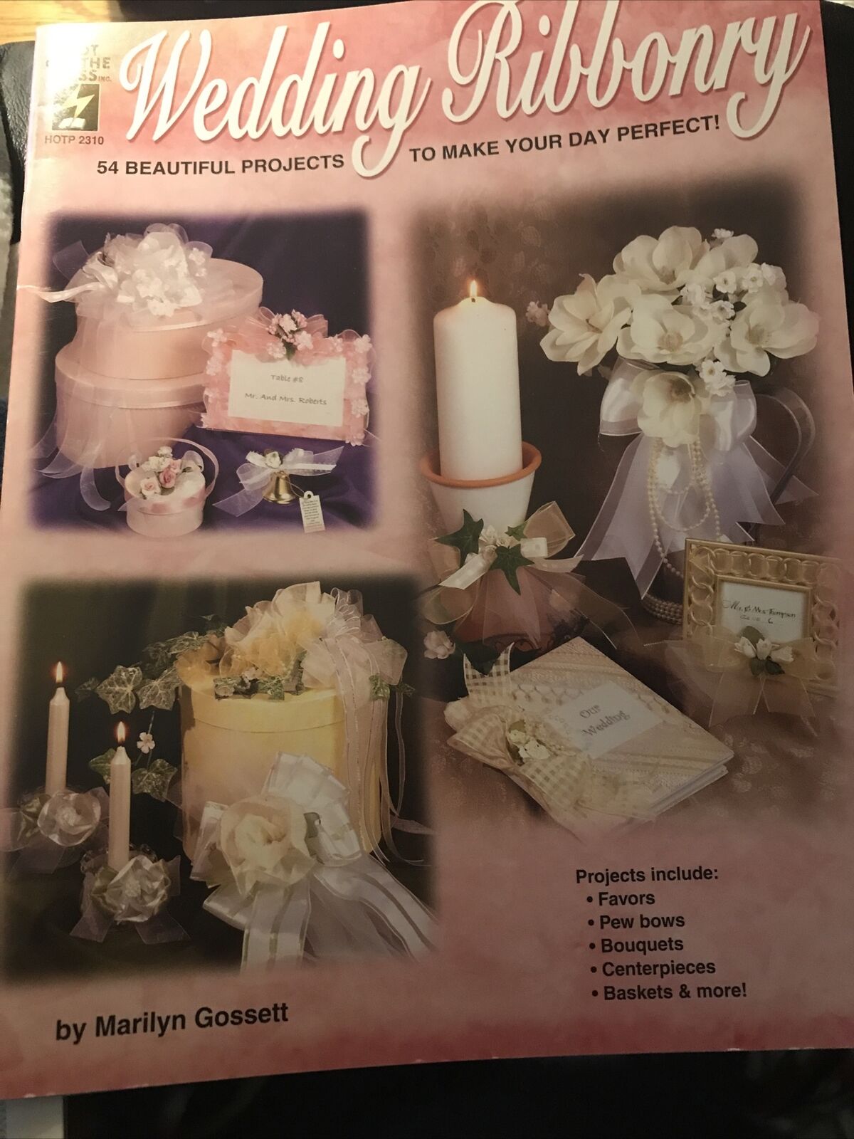 Wedding Ribbonry Craft Booklet & Complete Wedding Floral Booklet Euc
