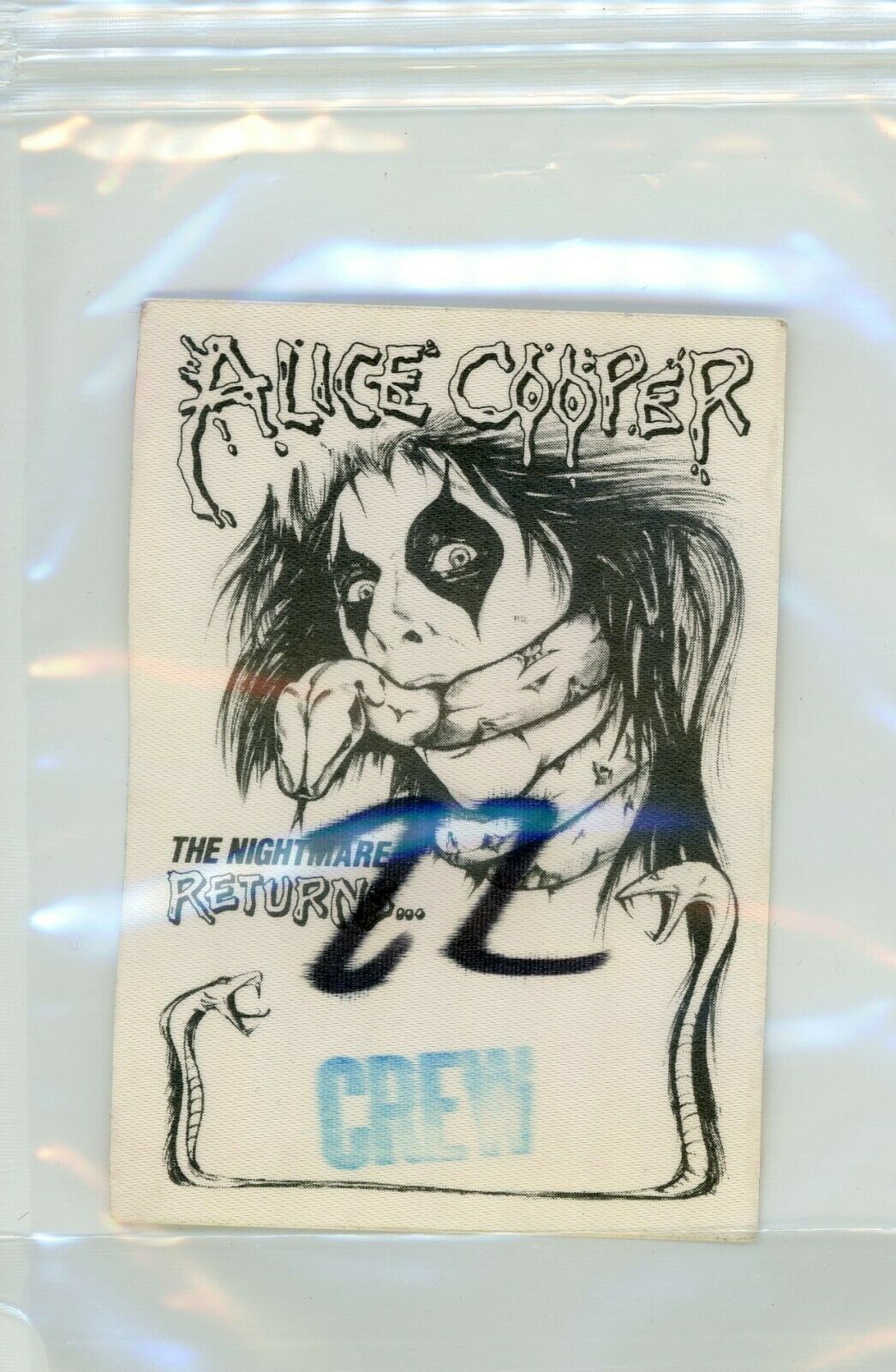 Alice Cooper The Nightmare Returns  Backstage Pass Crew