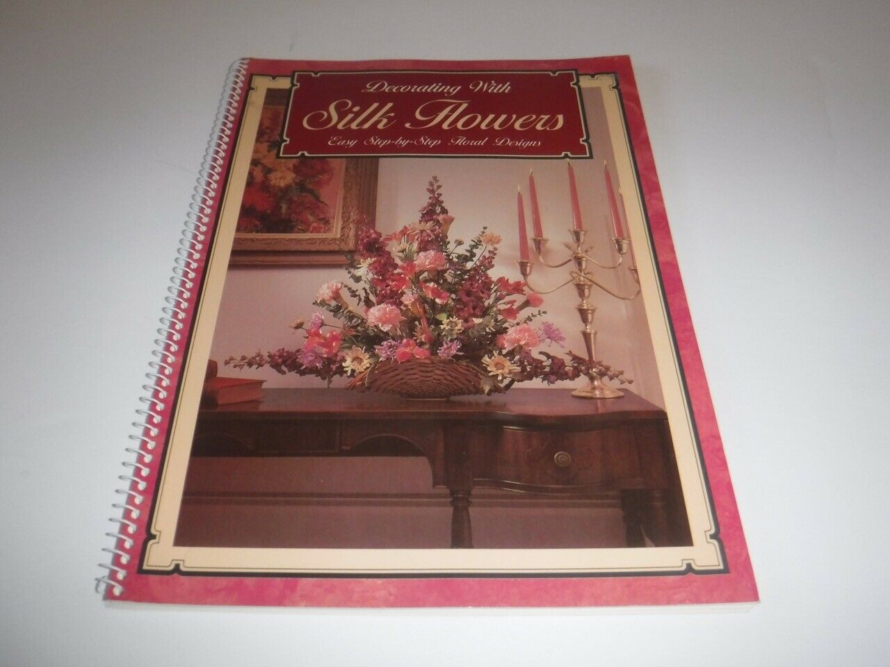 Decorating With Silk Flowers Book Allan Howze Floral Arrangement Swag Design
