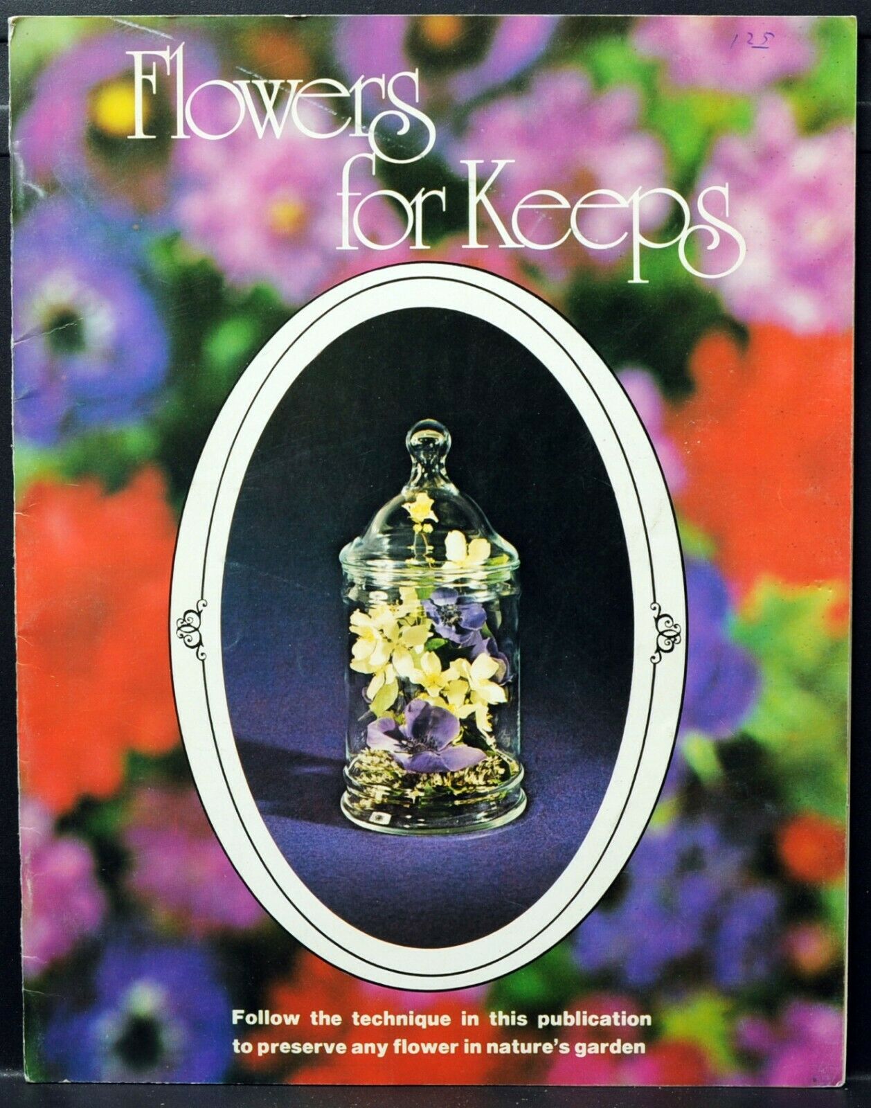 Flowers For Keeps • Instruction Book By Earline Morgan ~ Dry/preserve Flowers