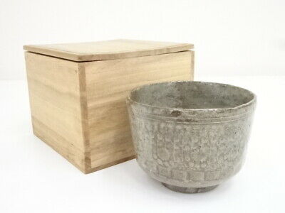 5522607: Japanese Tea Ceremony Mishima Yohen Tea Bowl / Chawan
