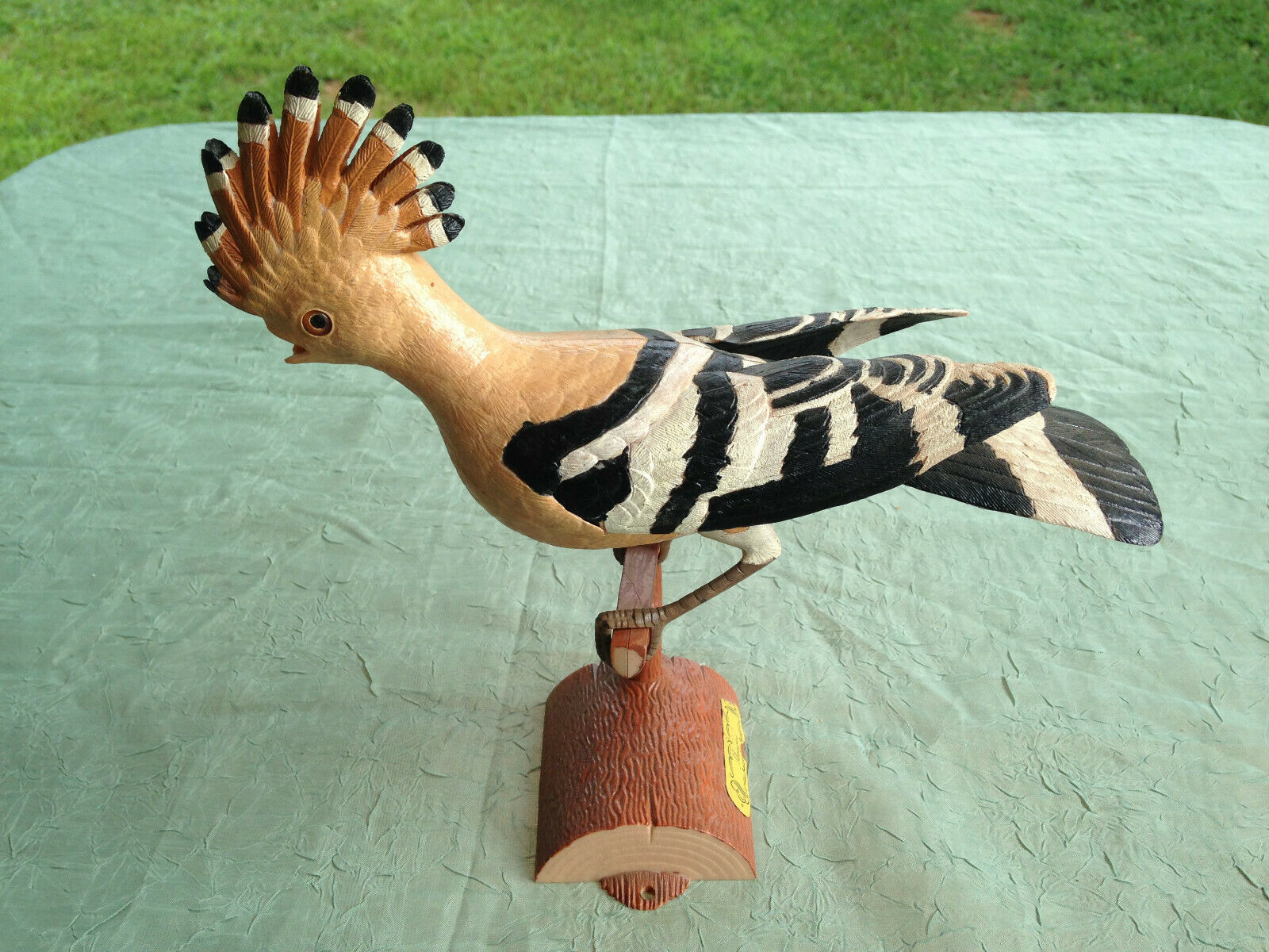 Vintage Bachmann Hoopoe Bird Model Kit Assembled