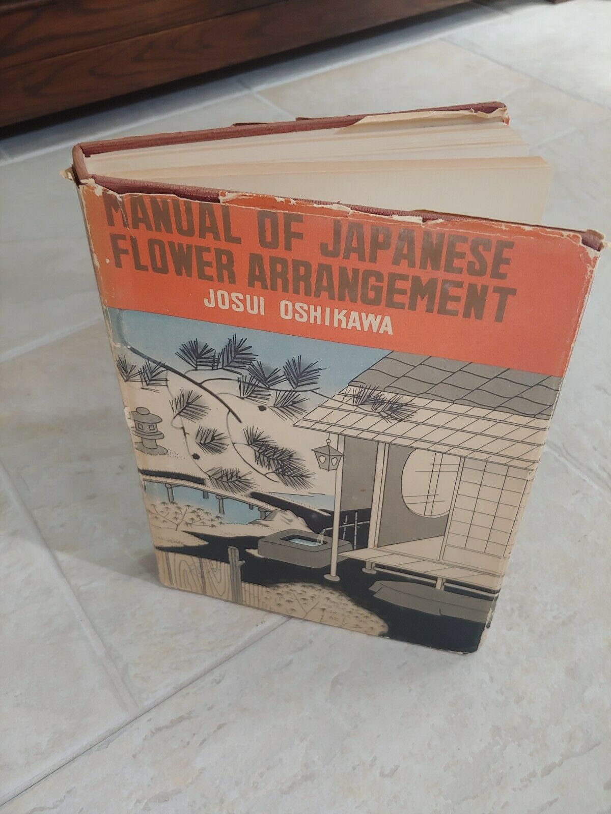 Manual Of Japanese Flower Arrangement By Josui Oshikawa, 1959