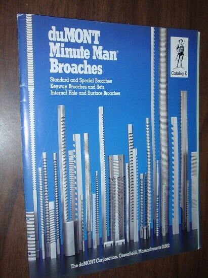 1984 Catalog - Dumont Minute Man Broaches