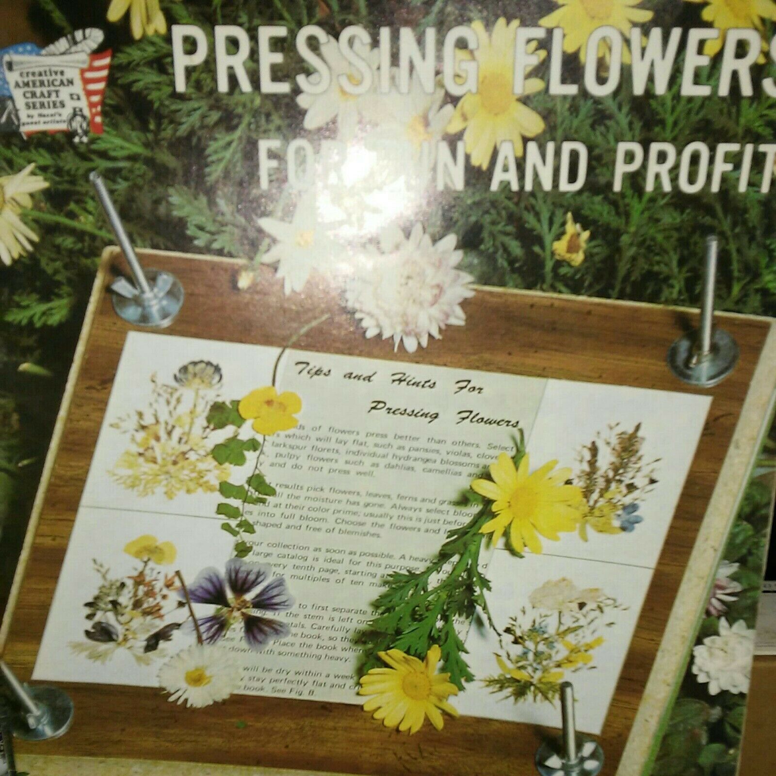 Pressing Flowers For Fun And Profit Craft Project Book