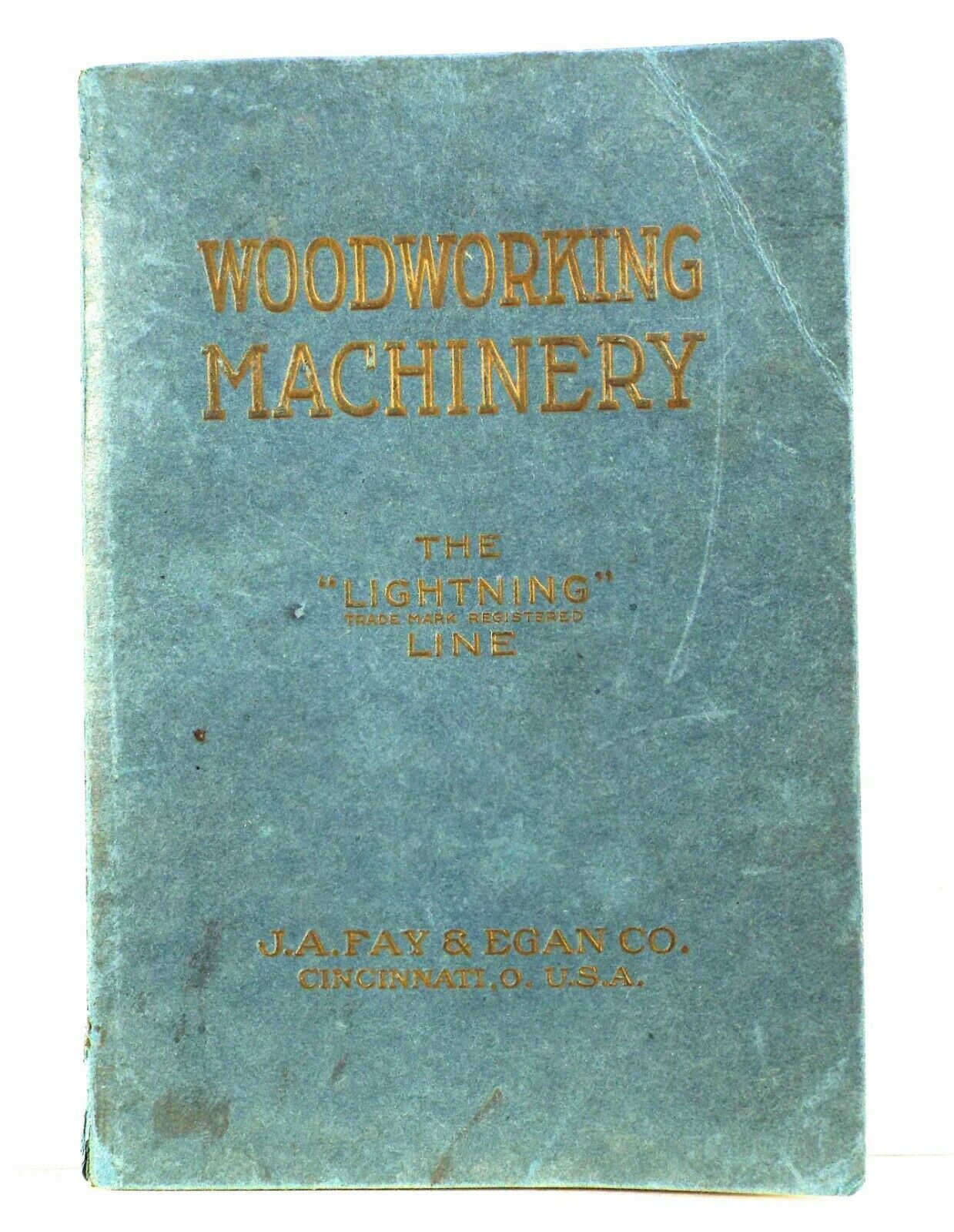 1916 Cat. Fay & Egan Co. Industrial Woodworking Tools, 221 Pg. 100's Of Photos.