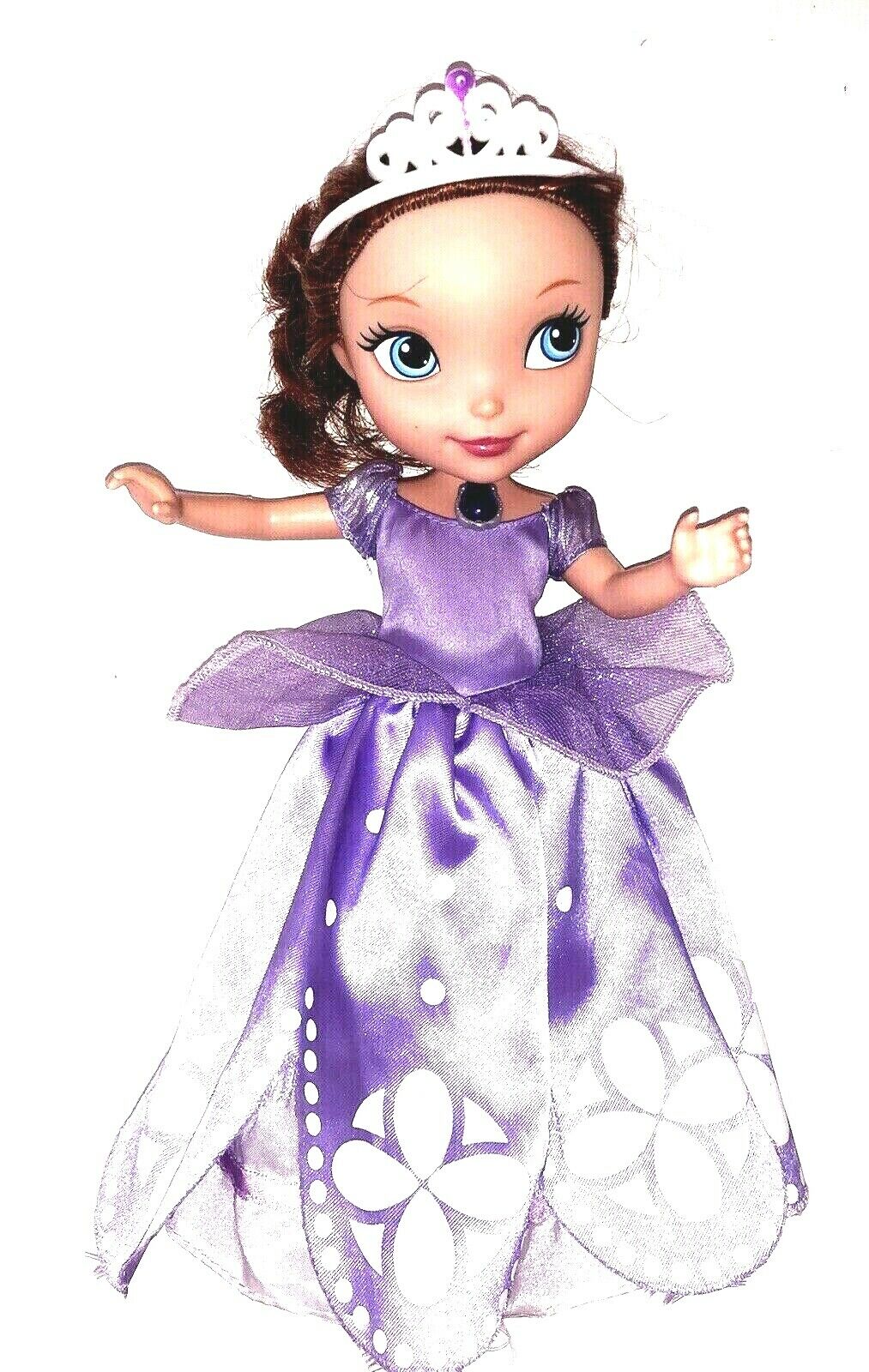 Disney Mattel Doll Princess Sofiathe First 2012 In Purple Dress-shoes 11" Tall