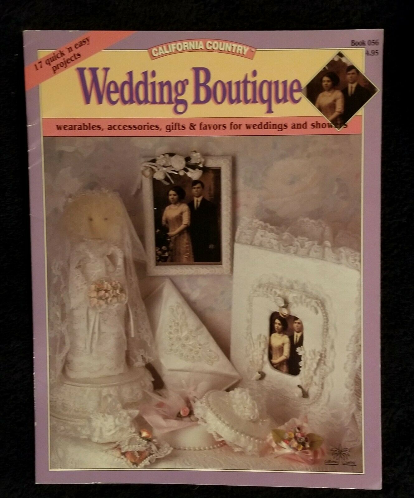 Vintage 1992 California Country Wedding Boutique Craft Booklet 056